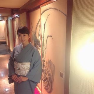In the evening, the staff in charge of each room in kimono will serve you from the beginning to the farewell, so it is perfect for a business dinner.
