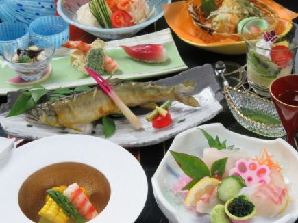 【季节限定】夏日派对的清凉套餐(8道菜)