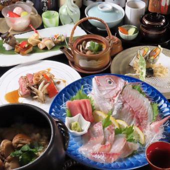 【양자 코스】전 9품 9000엔(세금・사별) 당점 제일 인기 코스