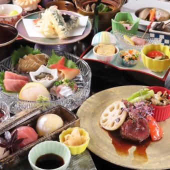 【타치바나 코스】 전 9품 12000엔(세금・사별)