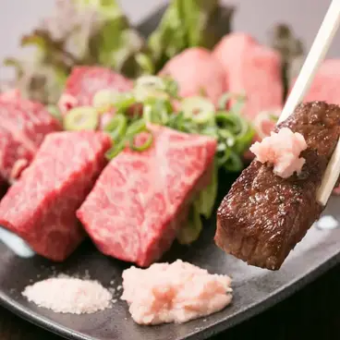 厳選された最高級霜降り肉も楽しめる『GYU-焼しゃぶコース』
