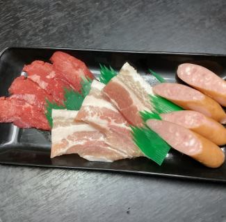BBQ meat platter