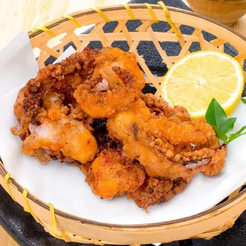 いかゲソの唐揚げ