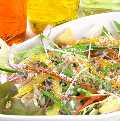 Colorful Caesar salad (18 kinds of vegetables)