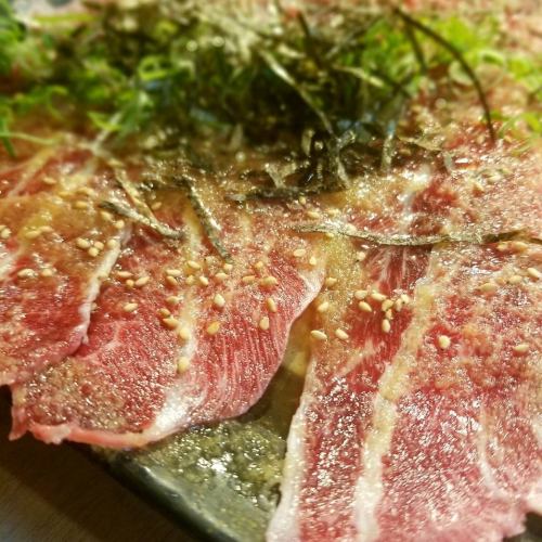 [Sashimi] Beef cheek sashimi