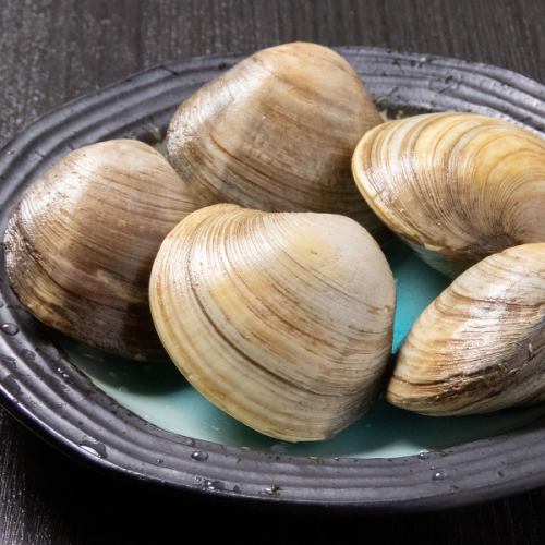 [Charcoal-grilled] Large clam clams