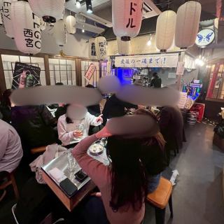 《ご家族利用から普段使いまで対応可能なテーブル席です◎》