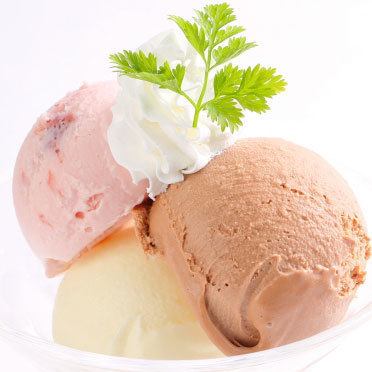 3 types of ice cream