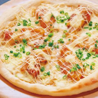 teriyaki chicken pizza