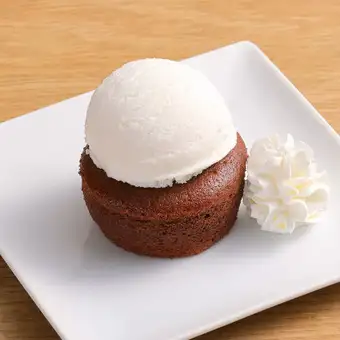 フォンダンショコラバニラアイス添え