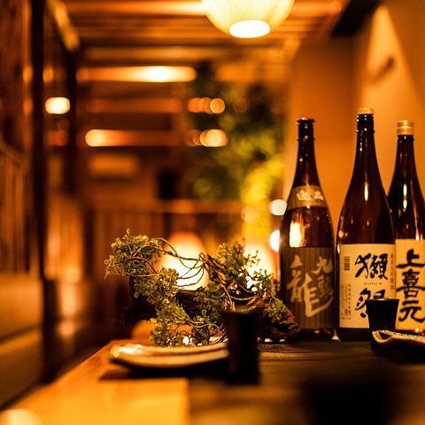 Enjoy the slow passage of time in a Japanese-style private room.