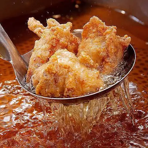 Deep-fried young chicken