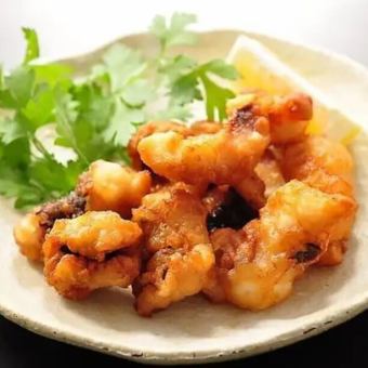 Deep-fried octopus