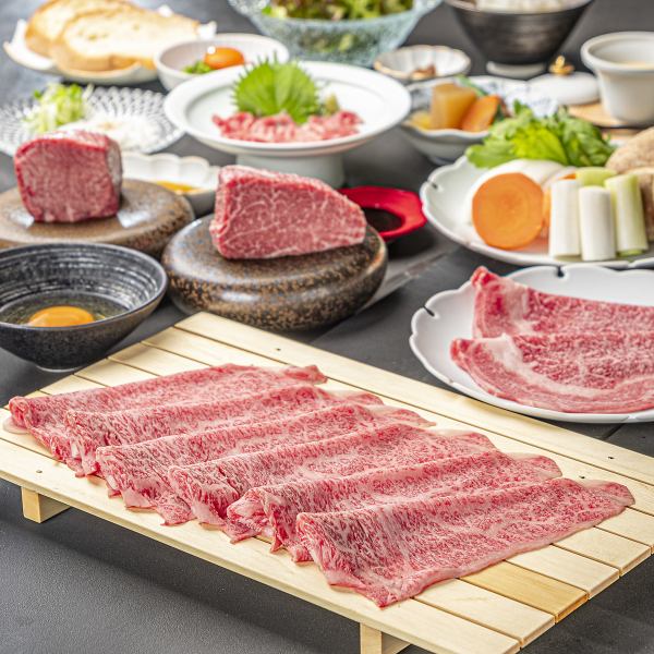 ≪贅沢に肉の旨みをフルコースで味わえる≫肉割烹コース￥13,000（税込）※デザート付き