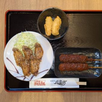 ちょい呑みセットメニュー　カツセット