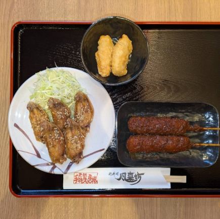 ちょい呑みセットメニュー　カツセット