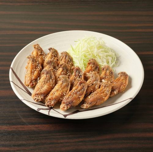 秘伝のたれの手羽先