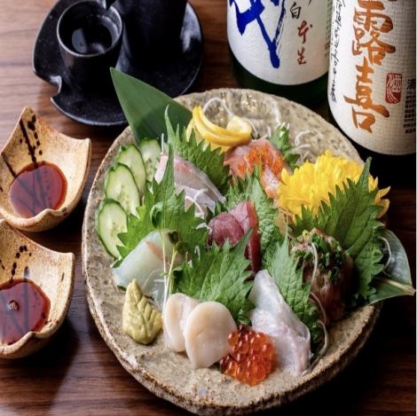 【以新鮮為傲】漁港直送的當季新鮮魚，為您乾杯☆