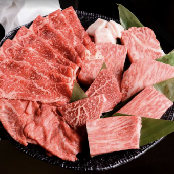 [A5 Japanese Black Beef Lean Meat Steak Course] From appetizers to the main course of Japanese beef, 6 dishes in total