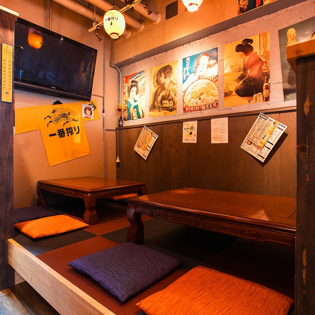 各種宴会におすすめ◎カウンター席やテーブル席もございます♪