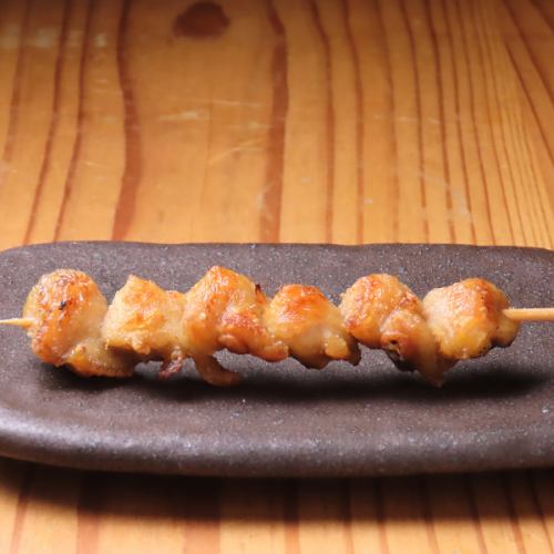 Our proud yakitori is grilled carefully and with great care