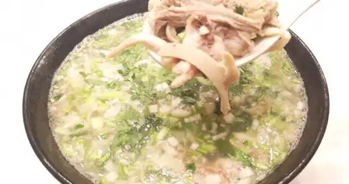 羊肉とホルモンスープ(小)