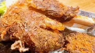 羊のもも肉焼