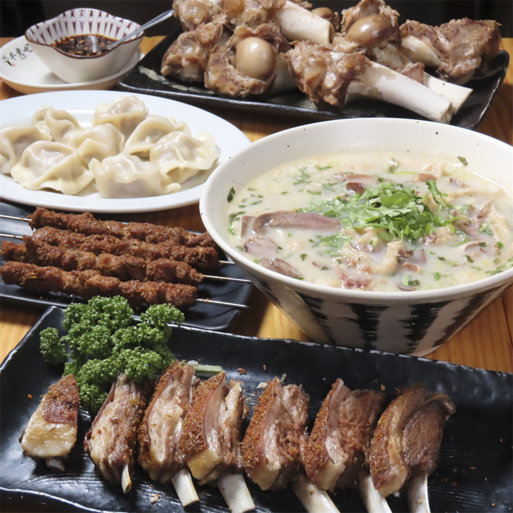 種類豊富なラム肉メニューをご用意!