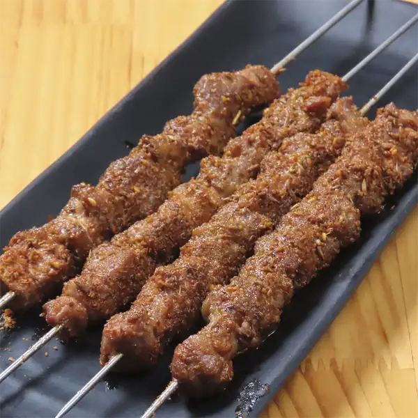 【お酒のお供に】ラム肉・羊腰・心管などの本格串焼き