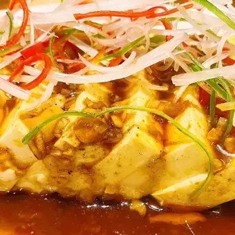 豆腐の四川風和え