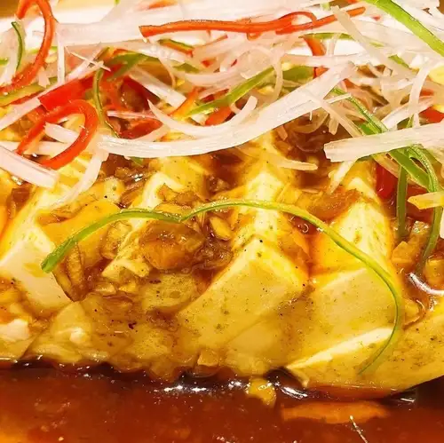 豆腐の四川風和え