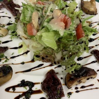 大地鳥フィレ肉のグリエを堪能出来る全5品大地鳥（ダチョウ）コース♪4290円（税込）