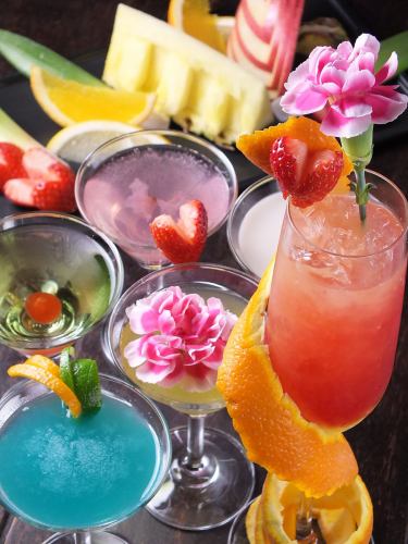 Fruits & cocktails