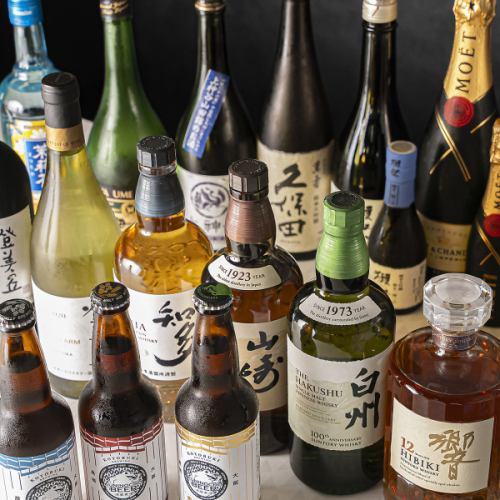 ◆Japanese alcoholic beverages available