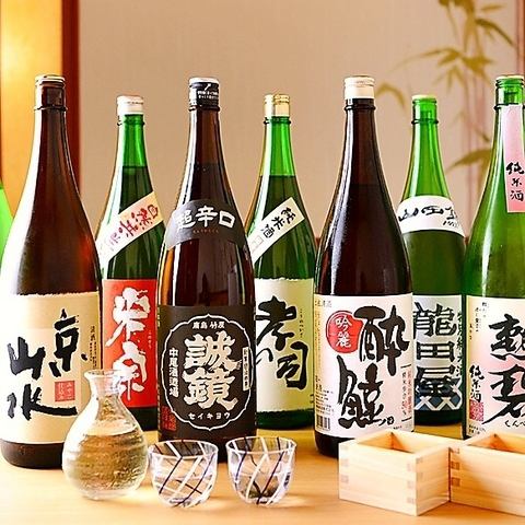 獺祭も！日本酒40種類!!