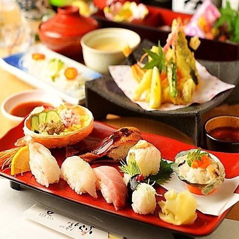 [For parties!] Seasonal sushi course <Includes Dassai! 120 minutes all-you-can-drink with 40 kinds of sake> 6,300 yen ⇒ 5,000 yen
