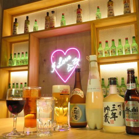 マッコリやカクテルなど全26種が120分飲み放題⇒1280円です★