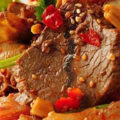 Sichuan-style cold dish of beef and tripe