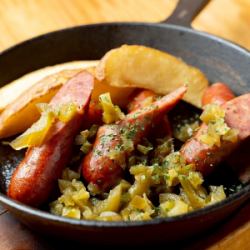 馬肉鉄板チョリソー～ハラペーニョソース～