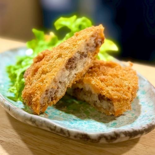 馬肉のメンチカツ