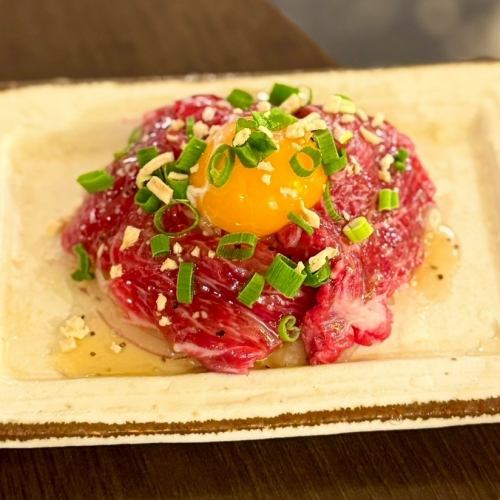 馬肉のカルパッチョ