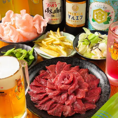 馬肉食べ放題2980円実施中！単品飲み放題もございます♪