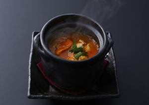 호르몬 순두부찌개