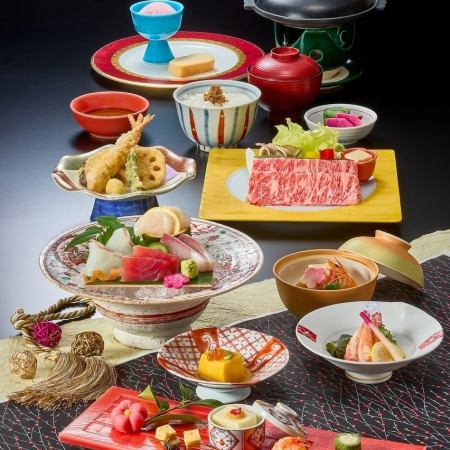 From January 10th to February 25th ●Reservation required●≪First Season Banquet≫ Seasonal Kaiseki ~Aoi~ 11 dishes total・7920 yen