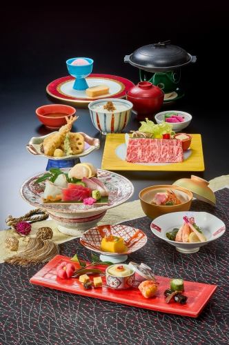 From January 10th to February 25th ●Reservation required●≪First Season Banquet≫ Seasonal Kaiseki ~Aoi~ 11 dishes total・7920 yen