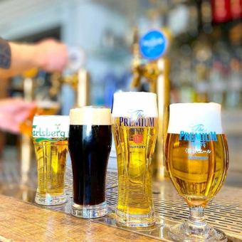 【昼飲みランチ】シュラスコ食べ放題＆4種のビアサーバー100種類の飲み放題 　5665円→5,000円