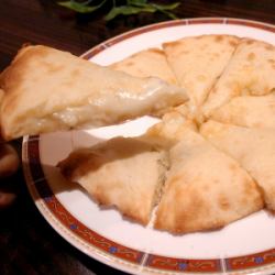 salted cheese naan