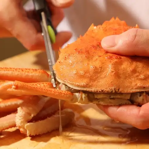 A masterpiece prepared and finished by the chef himself.
