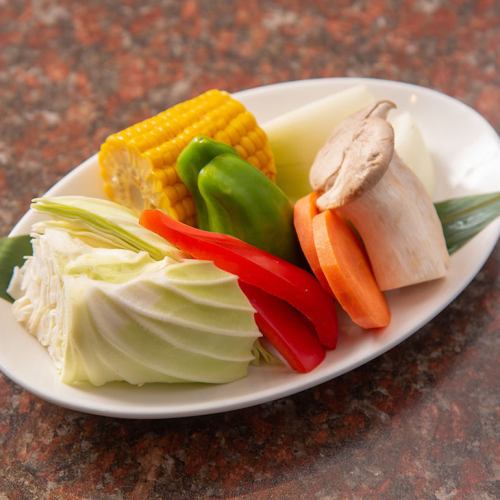 Grilled vegetable platter