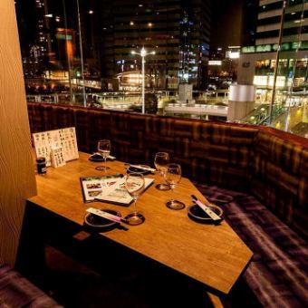 Miyabi-tei Shinagawa, a private izakaya with night views - Enjoy an elegant time in a completely private room - Some rooms offer a panoramic view of the nightscape... All seats are private, so you can enjoy your meal without worrying about those around you.It can also be rented out exclusively for 55 to 100 people.For the safety and security of our customers, we clean and disinfect our store every day using weakly acidic hypochlorous water.